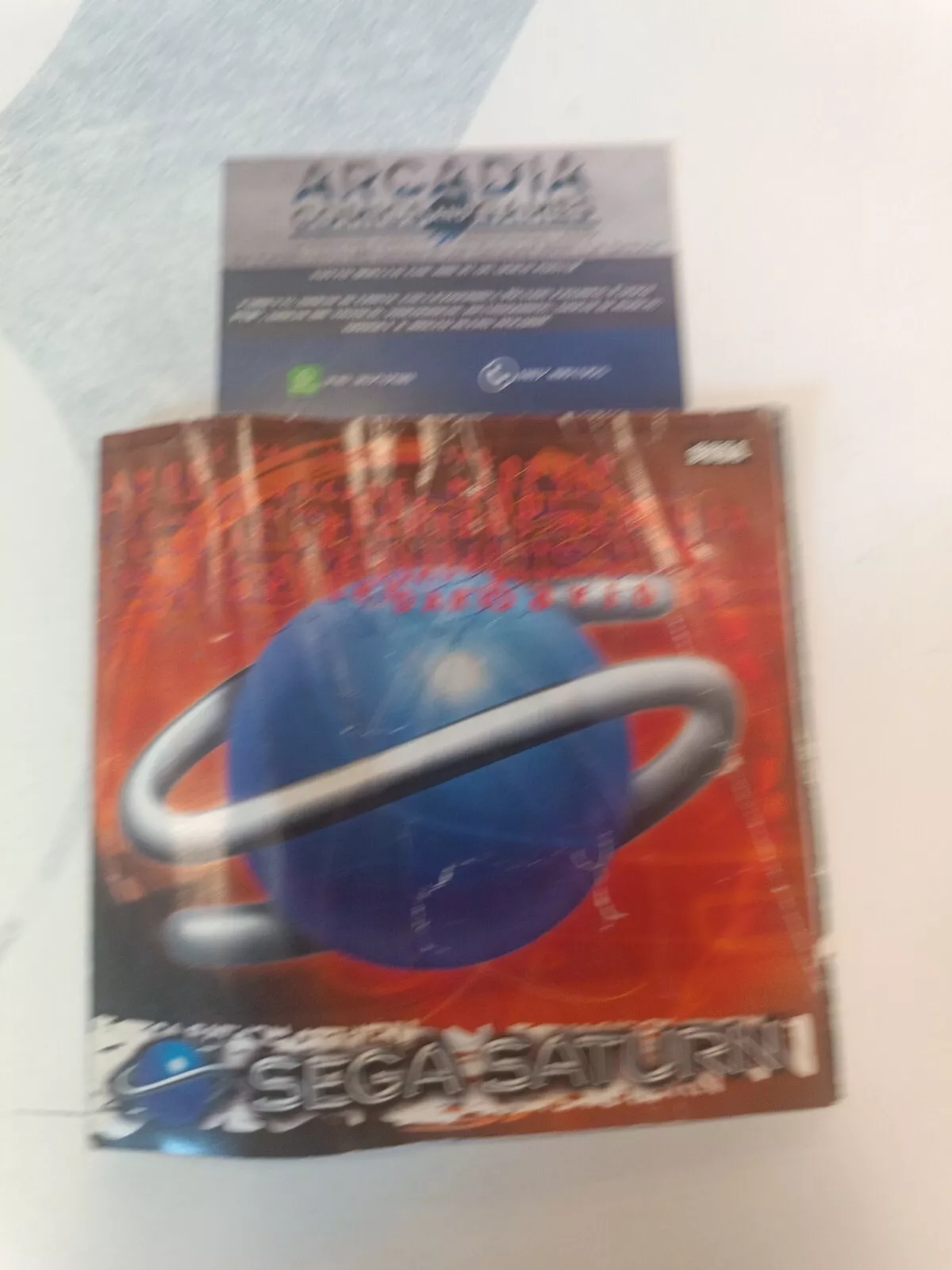 Catalogo Sega Saturn Libretto Inserto Giochi Console